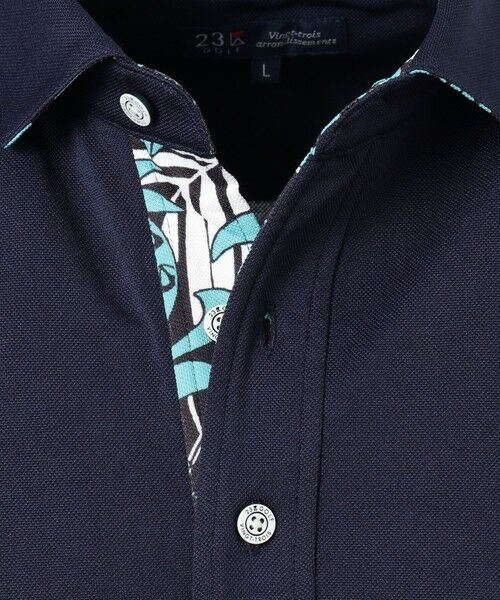 23区GOLF / ニジュウサンンクゴルフ ポロシャツ | 【MEN】【吸汗速乾/UV】オリジナル JAPAN アロハ シャツ | 詳細17