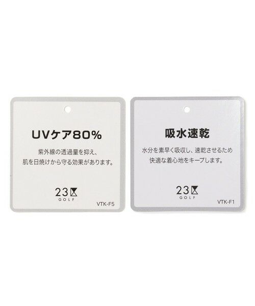 23区GOLF / ニジュウサンンクゴルフ カットソー | シリーズ累計販売枚数3万枚！【WOMEN】【UV/吸汗速乾】30d かのこ インナー(無地) | 詳細15