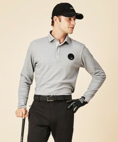 23区GOLF / ニジュウサンンクゴルフ ポロシャツ | 【MEN】【日本製】ハニカム鹿子 長袖ポロシャツ