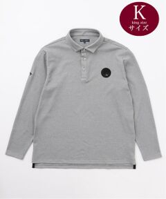 23区GOLF / ニジュウサンンクゴルフ ポロシャツ | 【MEN】【キングサイズ】ハニカム鹿子 長袖ポロシャツ