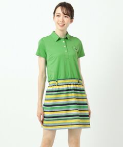 23区GOLF / ニジュウサンンクゴルフ ロング・マキシ丈ワンピース | 【WOMEN】グラデーションボーダープリント ワンピース