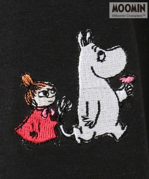 【MOOMIN】【WOMEN】【WEB&一部店舗限定】ムーミンコラボ　モックネックワンピース