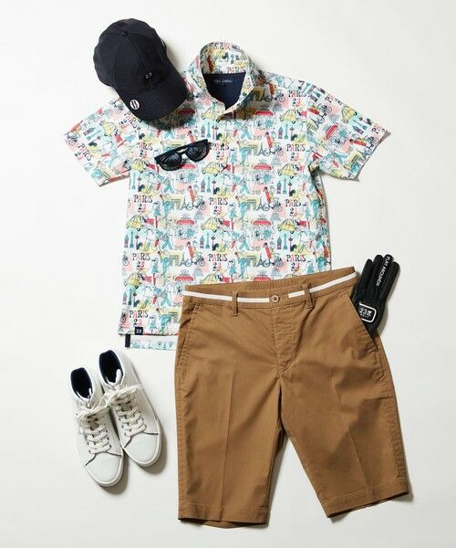 23区GOLF / ニジュウサンンクゴルフ その他パンツ | 透けにくさ格段ＵＰ【MEN】【ストレッチ】スケトラ ショートパンツ | 詳細3