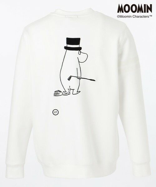 【MOOMIN】【MEN】【WEB&一部店舗限定】ムーミンコラボ　プルオーバースウェット