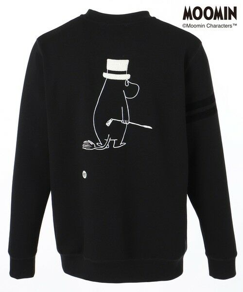 【MOOMIN】【MEN】【WEB&一部店舗限定】ムーミンコラボ　プルオーバースウェット