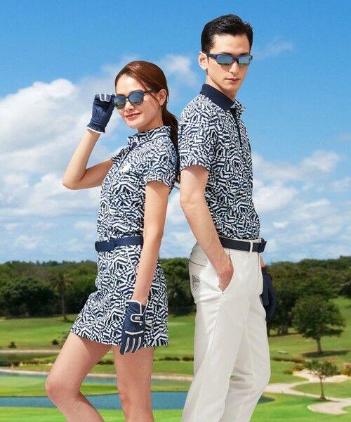 UNISEX】【23区GOLF×SWANS】スペシャルコラボ サングラス(紺