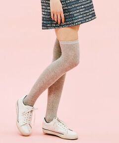 23区GOLF / ニジュウサンンクゴルフ ソックス | 【WOMEN】【抗菌防臭】ロゴジャガード ニーハイソックス