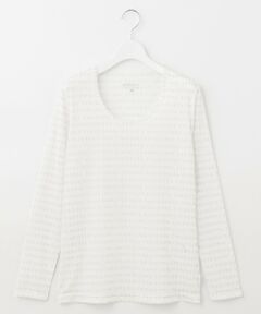 23区GOLF / ニジュウサンンクゴルフ カットソー | 【WOMEN】【UV/吸水速乾】ロゴプリント インナー カットソー