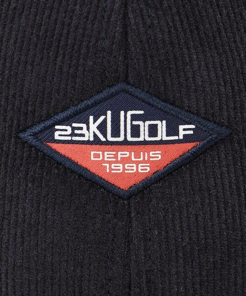 23区GOLF / ニジュウサンンクゴルフ キャップ | 【UNISEX】コーデュロイ キャップ | 詳細4