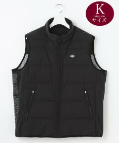 23区GOLF / ニジュウサンンクゴルフ ダウンジャケット・ベスト | 1着で2パターン楽しめる！【キングサイズ/MEN】リバーシブル ダウンベスト