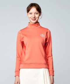 ファン多数の名品トップス 【WOMEN】ストレッチ裏フリース モックネックシャツ