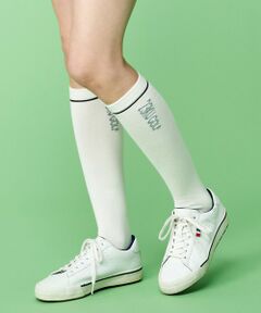 23区GOLF / ニジュウサンンクゴルフ ソックス | 【WOMEN】ロゴ ハイソックス