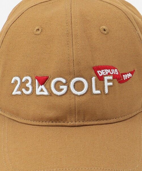 23区GOLF / ニジュウサンンクゴルフ キャップ | 【UNISEX】23区GOLF ロゴキャップ | 詳細3