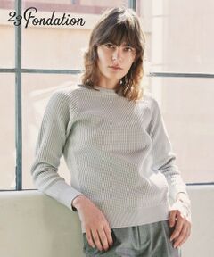 【23Fondation/WOMEN】ワッフル ニット