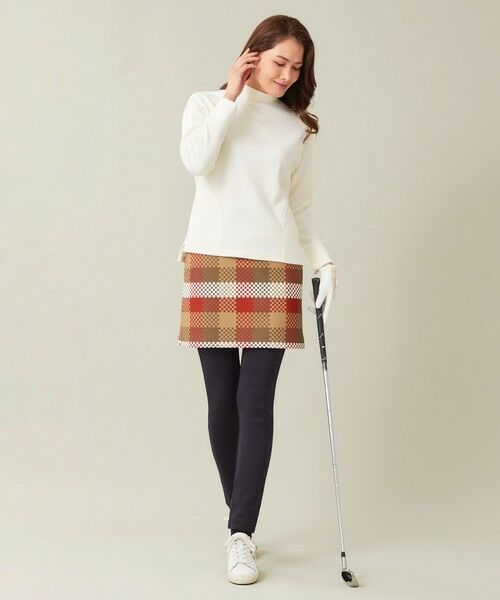 23区GOLF / ニジュウサンンクゴルフ その他パンツ | 【WOMEN】【吸湿発熱・ストレッチ】ストレッチ裏フリース レギパン | 詳細4