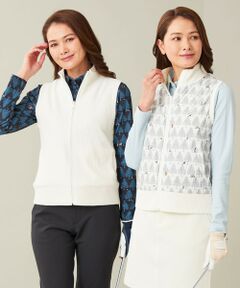 【WOMEN】ストレッチモール リバーシブル ベスト