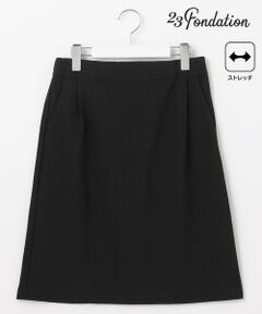 【23Fondation/WOMEN】【ストレッチ】ジャージスカート