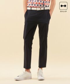 【MEN】【ストレッチ】クールメッシュ テーパードパンツ