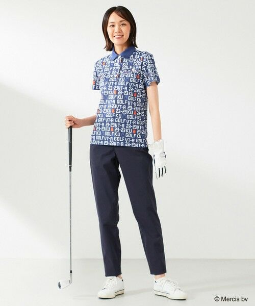 23区GOLF / ニジュウサンンクゴルフ ポロシャツ | 【WOMEN】【吸水速乾/UVカット】ミッフィーロゴポロシャツ | 詳細7