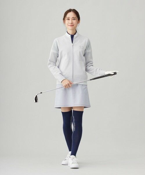 23区GOLF / ニジュウサンンクゴルフ ニット・セーター | 【WOMEN】【ウォッシャブル】フルジップニットブルゾン | 詳細13