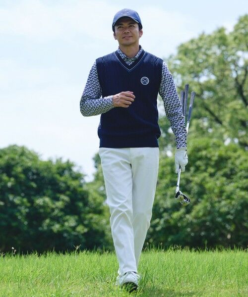 23区GOLF / ニジュウサンンクゴルフ その他パンツ | 【MEN】【ストレッチ】ハイパワーストレッチカルゼパンツ | 詳細1