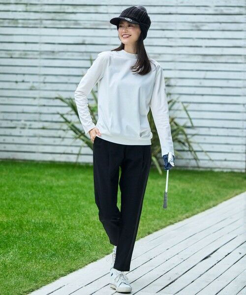 23区GOLF / ニジュウサンンクゴルフ その他パンツ | 【WOMEN】タック入り テーパードパンツ | 詳細9
