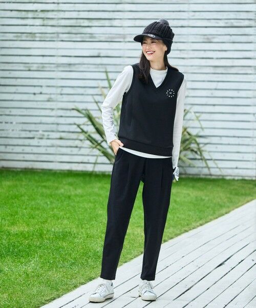 23区GOLF / ニジュウサンンクゴルフ その他パンツ | 【WOMEN】タック入り テーパードパンツ | 詳細10