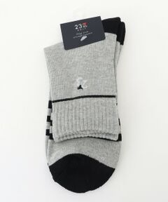 23区GOLF / ニジュウサンンクゴルフ ソックス | 【MEN】ナンバリング ハーフソックス