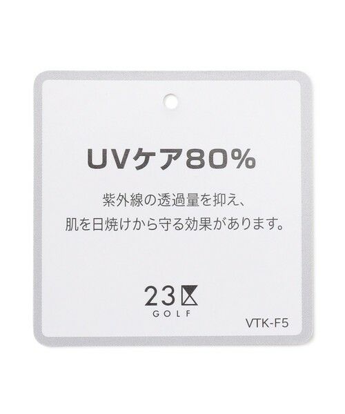 23区GOLF / ニジュウサンンクゴルフ キャップ | 【WOMEN】無地×総柄2WAYリバーシブルバケットハット | 詳細6