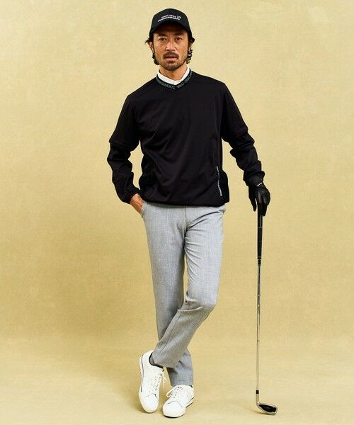 23区GOLF / ニジュウサンンクゴルフ その他アウター | 【MEN】防風ストレッチアリージャージープルオーバー | 詳細1