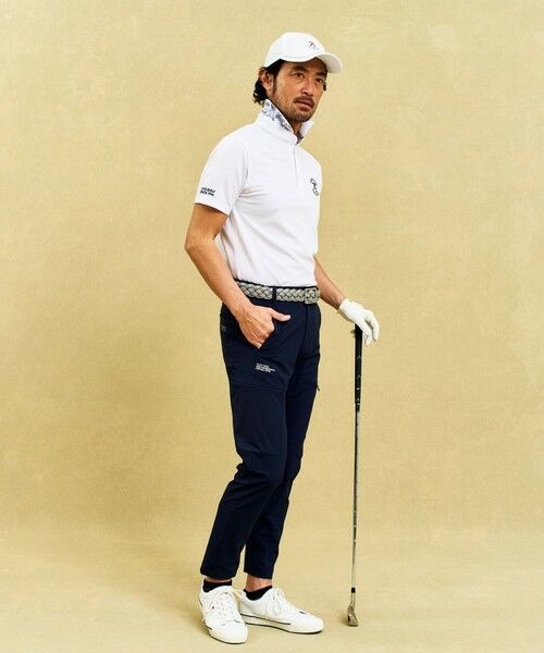 23区GOLF / ニジュウサンンクゴルフ ポロシャツ | 【MEN】エイトムーブカノコ ストレッチポロシャツ | 詳細2