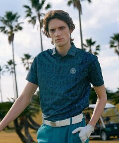 23区GOLF / ニジュウサンンクゴルフ ポロシャツ | 【MEN】ロゴグラフィック ポロシャツ