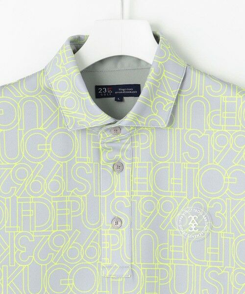 23区GOLF / ニジュウサンンクゴルフ ポロシャツ | 【MEN】ロゴグラフィック ポロシャツ | 詳細5