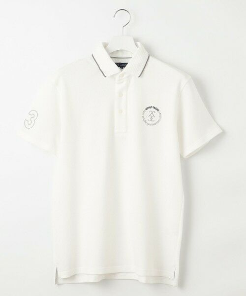 23区GOLF / ニジュウサンンクゴルフ ポロシャツ | 【MEN】ナンバリングカノコ半袖ポロシャツ | 詳細2