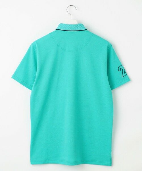 23区GOLF / ニジュウサンンクゴルフ ポロシャツ | 【MEN】ナンバリングカノコ半袖ポロシャツ | 詳細3
