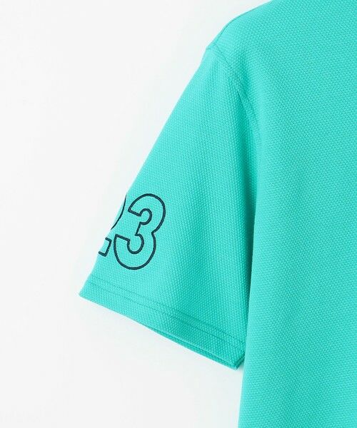 23区GOLF / ニジュウサンンクゴルフ ポロシャツ | 【MEN】ナンバリングカノコ半袖ポロシャツ | 詳細5