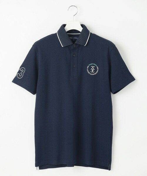 23区GOLF / ニジュウサンンクゴルフ ポロシャツ | 【MEN】ナンバリングカノコ半袖ポロシャツ | 詳細10