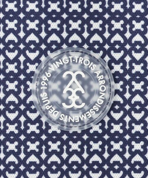 23区GOLF / ニジュウサンンクゴルフ ポロシャツ | 【MEN】モノグラム柄  半袖ポロシャツ | 詳細12