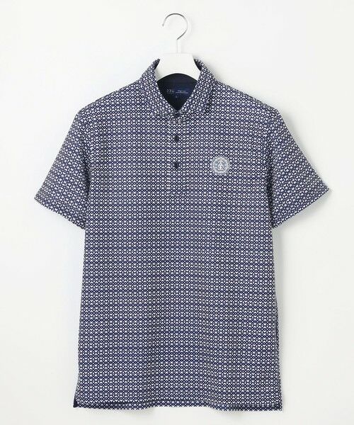 23区GOLF / ニジュウサンンクゴルフ ポロシャツ | 【MEN】モノグラム柄  半袖ポロシャツ | 詳細7