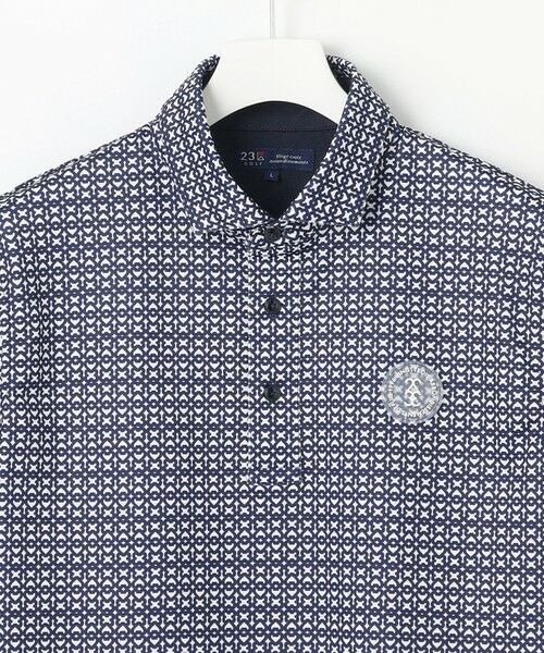 23区GOLF / ニジュウサンンクゴルフ ポロシャツ | 【MEN】モノグラム柄  半袖ポロシャツ | 詳細9