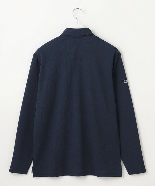 23区GOLF / ニジュウサンンクゴルフ カットソー | 【MEN】ミニワッフル長袖ポロ | 詳細4