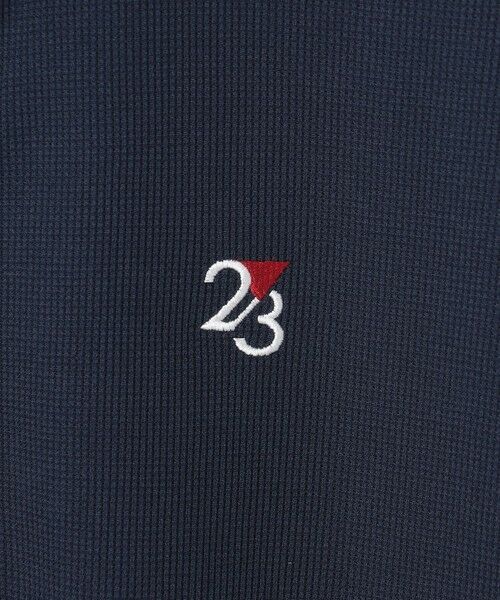 23区GOLF / ニジュウサンンクゴルフ カットソー | 【MEN】ミニワッフル長袖ポロ | 詳細8