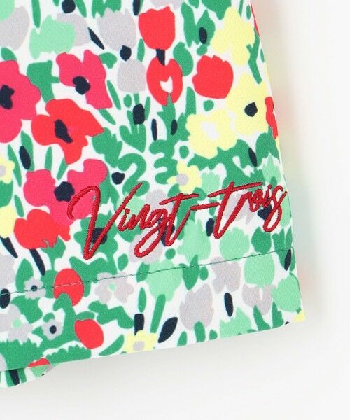 23区GOLF / ニジュウサンンクゴルフ ショート・ハーフ・半端丈パンツ | 【WOMEN】フラワーショートパンツ | 詳細13