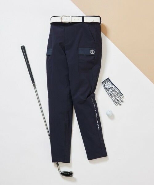 23区GOLF/ニジュウサンンクゴルフ 【WOMEN】【UVケア/接触冷感】驚きの伸縮性で大人気 完売間近のカーゴパンツ 大きめポケット完備 ネイビー系 3 23区GOLF/ニジュウサンンクゴルフ 【WOMEN】【UVケア/接触冷感】驚きの伸縮性で大人気 完売間近のカーゴパンツ 大きめポケット完備 ネイビー系 3