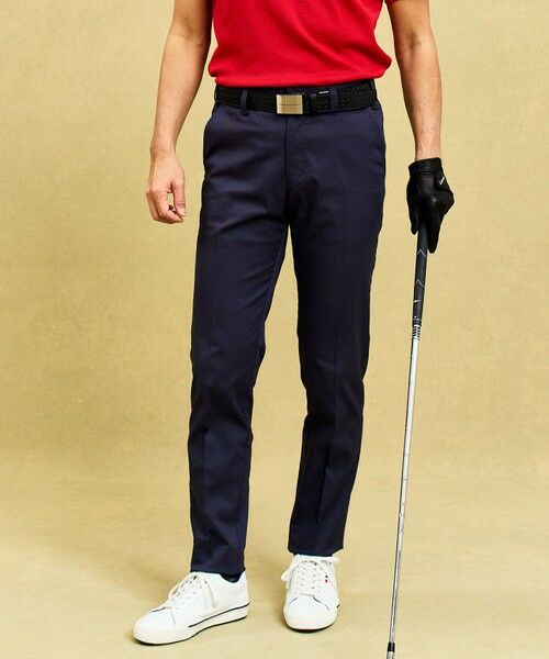 23区GOLF/ニジュウサンンクゴルフ 【MEN】【接触冷感/UVケア】ウエストにジャストフィット ウエストムーブ パンツ 選べる5色展開 ネイビー系 94 23区GOLF/ニジュウサンンクゴルフ 【MEN】【接触冷感/UVケア】ウエストにジャストフィット ウエストムーブ パンツ 選べる5色展開 ネイビー系 94