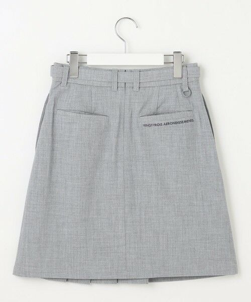 23区GOLF / ニジュウサンンクゴルフ ミニ・ひざ丈スカート | 【WOMEN】ベルト付き プリーツスカート | 詳細4