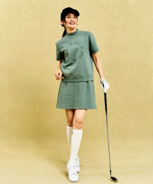 23区GOLF / ニジュウサンンクゴルフ ミニ・ひざ丈スカート | 【WOMEN】カノコダンボール スウェットスカート | 詳細10