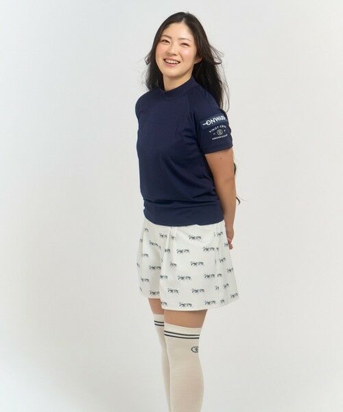 23区GOLF / ニジュウサンンクゴルフ スウェット | 【辻梨恵プロ着用】モックネックシャツ | 詳細10