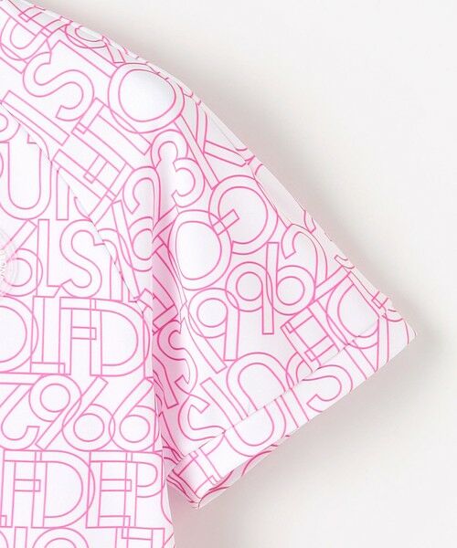 23区GOLF / ニジュウサンンクゴルフ カットソー | 【辻梨恵プロ着用】【WOMEN】ビッグロゴ モックネック | 詳細6