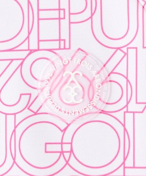 23区GOLF / ニジュウサンンクゴルフ カットソー | 【辻梨恵プロ着用】【WOMEN】ビッグロゴ モックネック | 詳細8